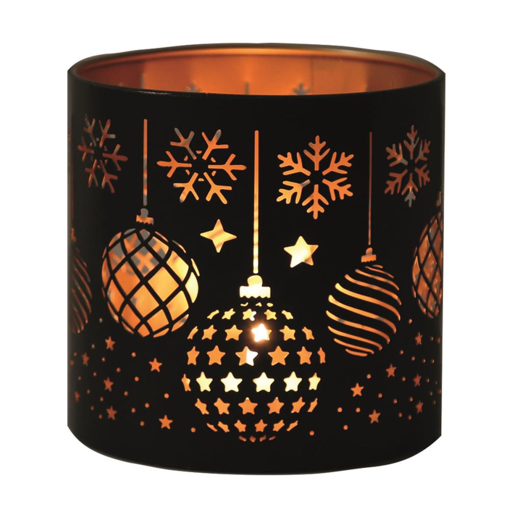 Aroma Black Baubles Jar Sleeve & Wax Melt Warmer Extra Image 2